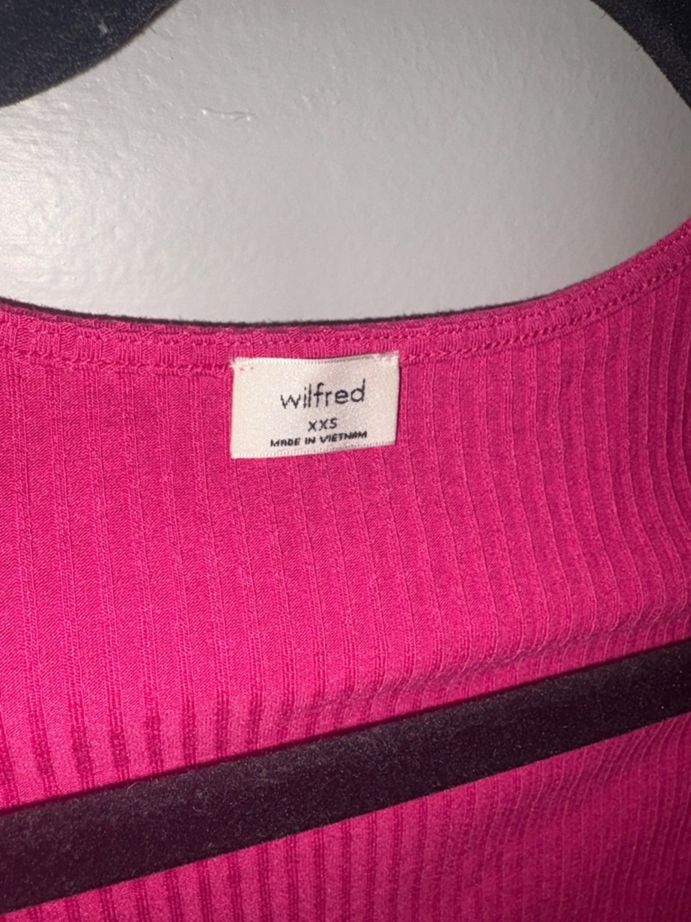 Pink Ribbed Button-Front Cardigan - Picture 2 of 3